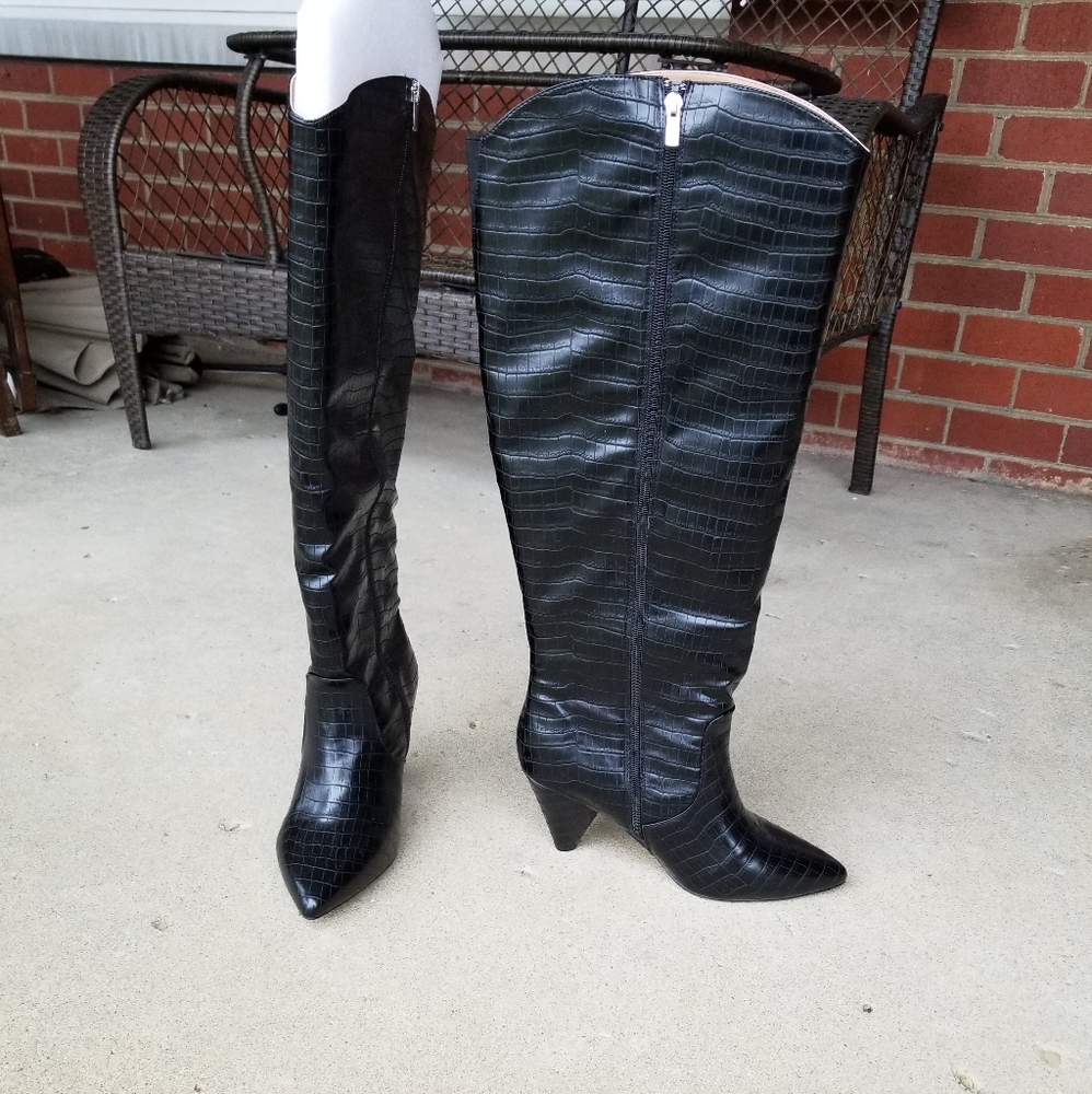 Eloquii Crocodile Boots